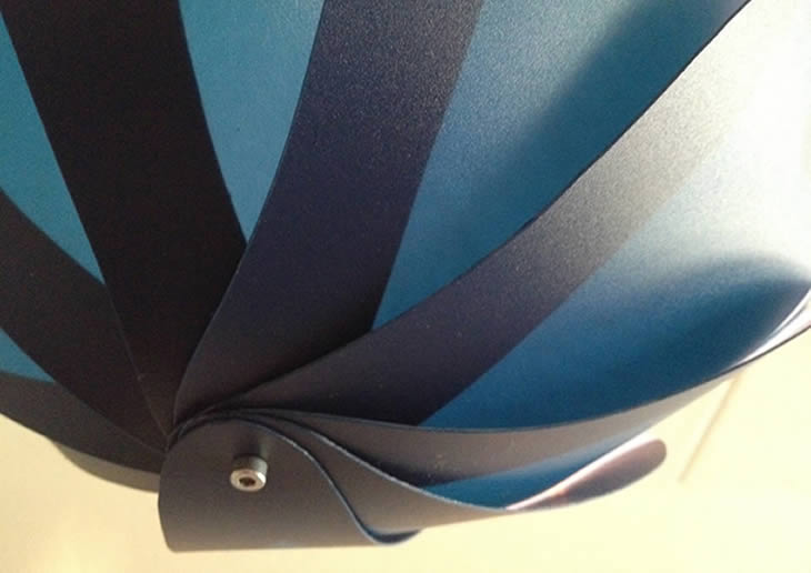 DROP: upcycle plastic lampshade by Gilbert de Rooij