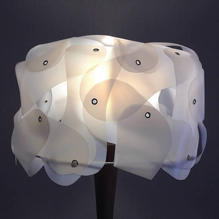 MilkTurban: upcycle milk cartons lampshade by Gilbert de Rooij