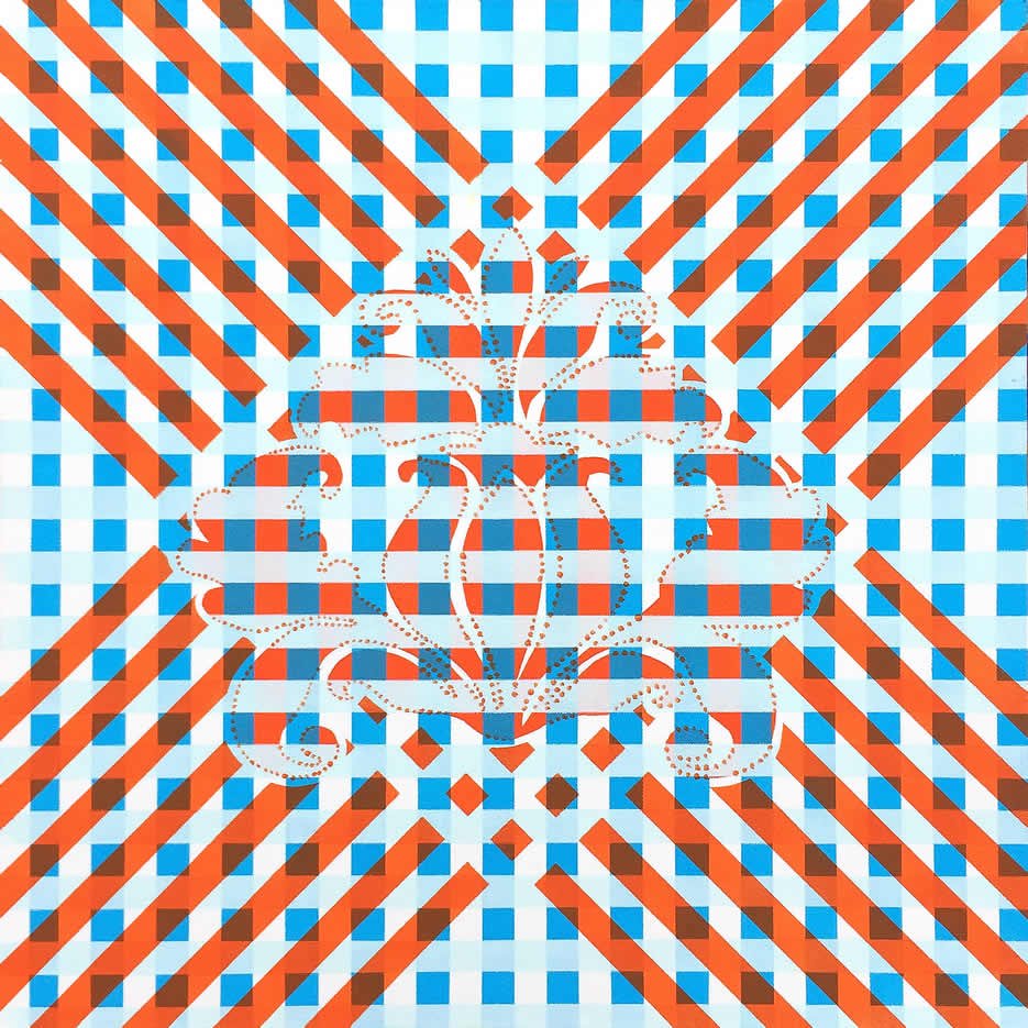 Stripes 02, acrylic painting Stripes 04, acrylic painting | ontwerpDING